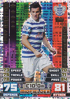 Joey Barton Queens Park Rangers 2014/15 Topps Match Attax Man of the Match #385